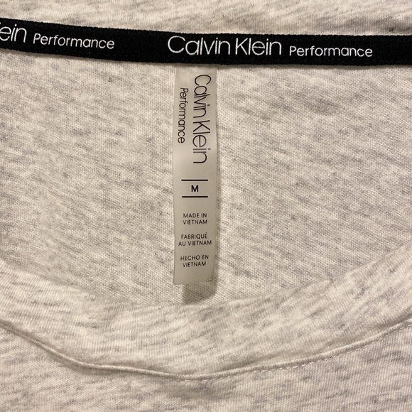 Calvin Klein performance cropped athletic T-shirts Size Medium X2 - Picture 7 of 9